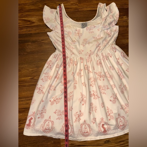 Disney Beauty and the Beast Icons Cold Shoulder Dress XXL - Picture 11 of 15